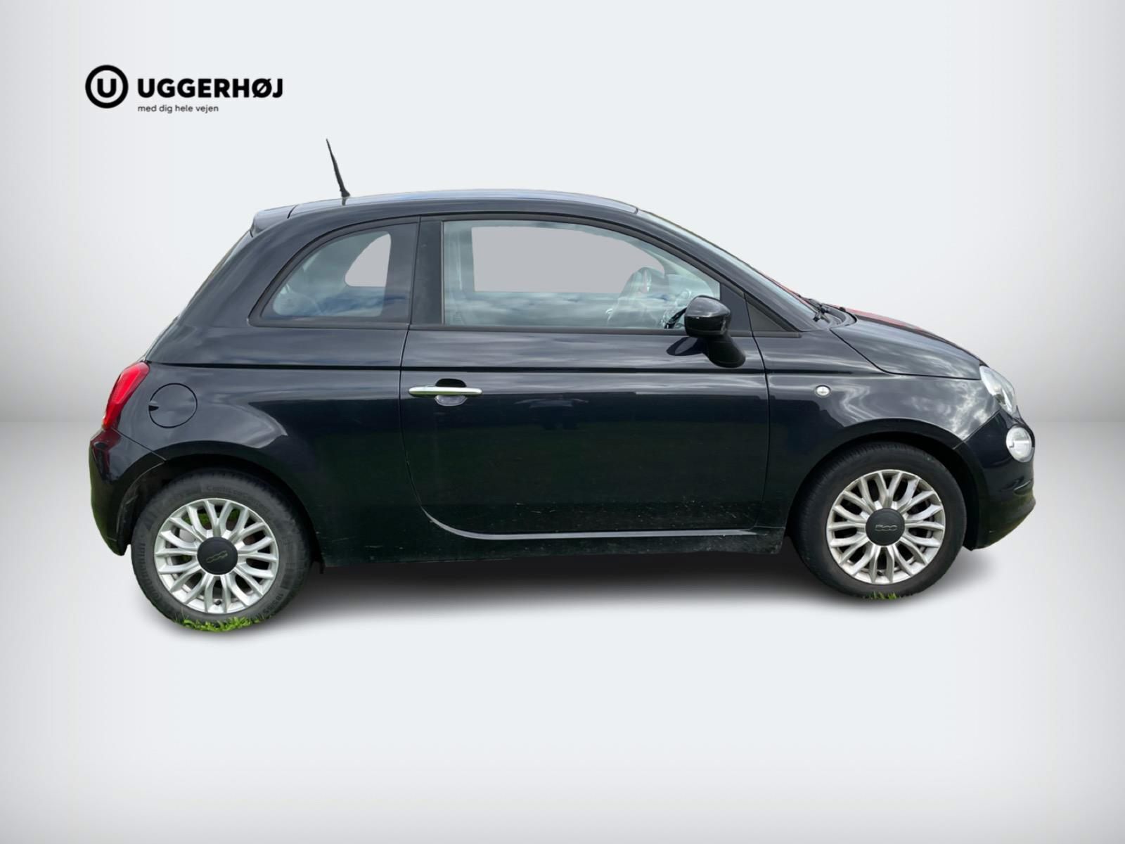 Sort Fiat 500 fra 2017