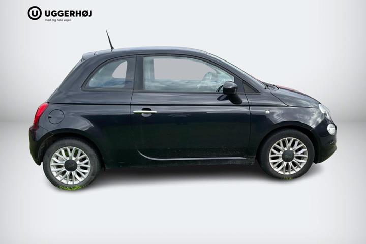 Sort Fiat 500 fra 2017