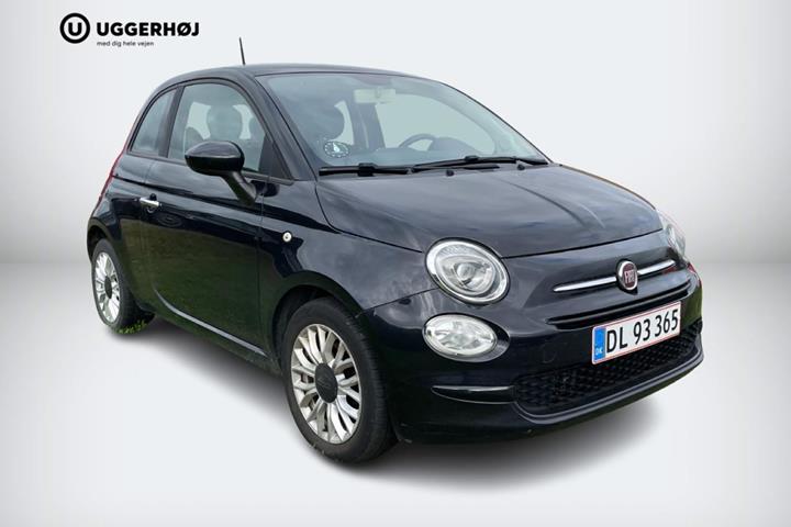 Sort Fiat 500 fra 2017