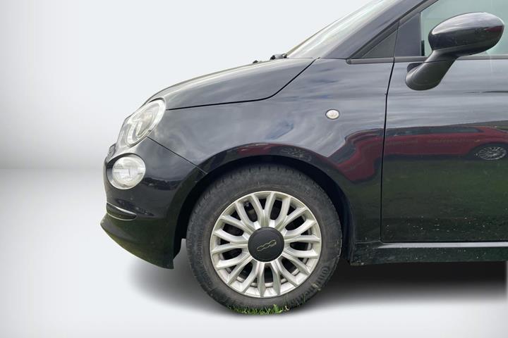Sort Fiat 500 fra 2017