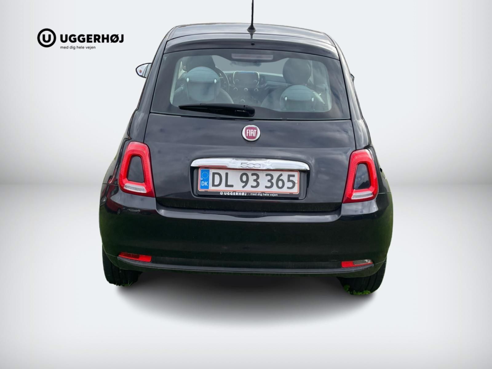 Sort Fiat 500 fra 2017