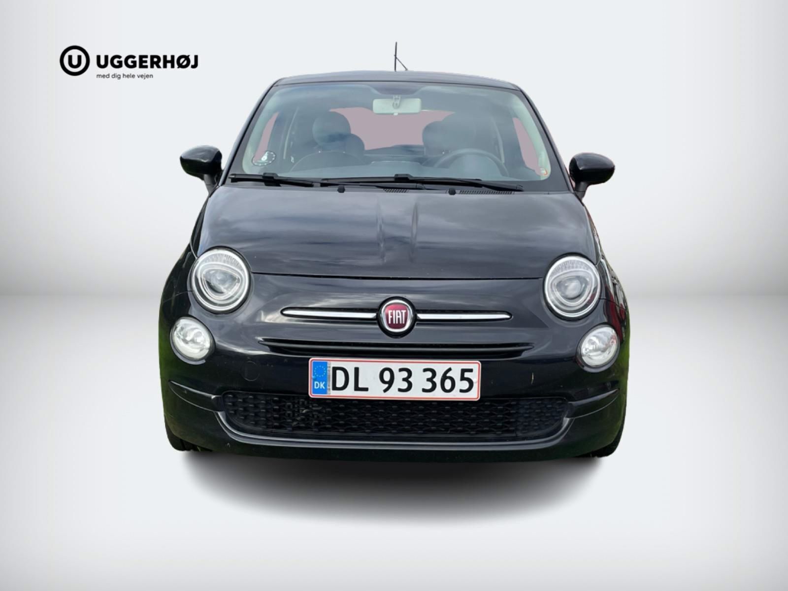 Sort Fiat 500 fra 2017