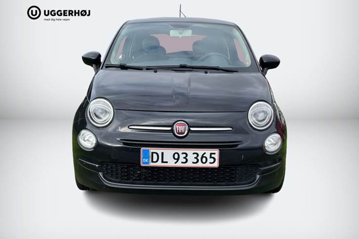 Sort Fiat 500 fra 2017