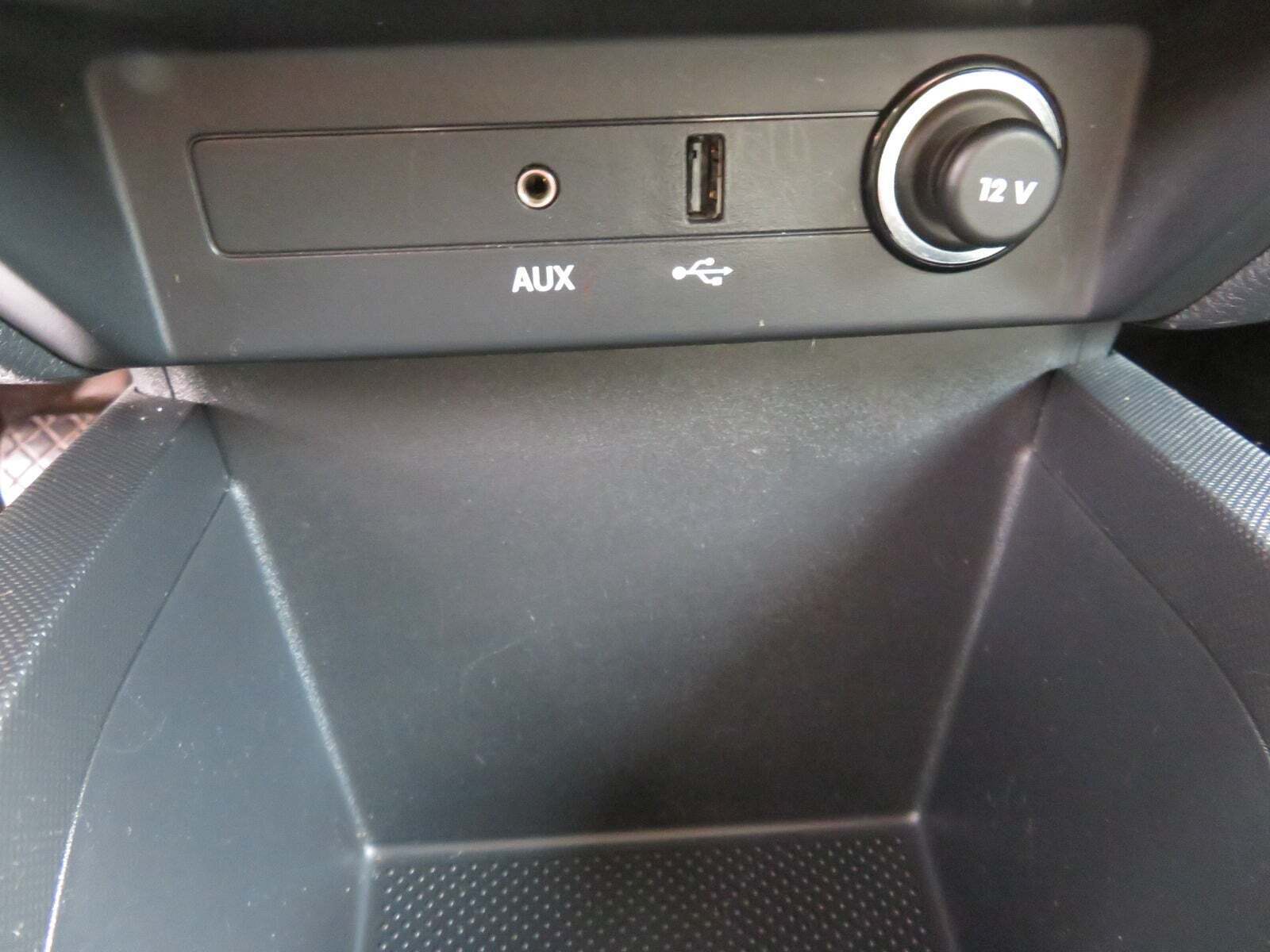 Blå Skoda Fabia fra 2018