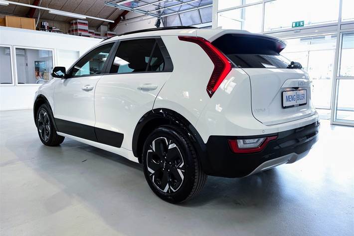 Hvid Kia Niro EV fra 2023