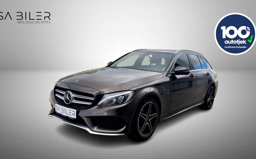 Mercedes C220 d 2,2 AMG Line stc. aut.