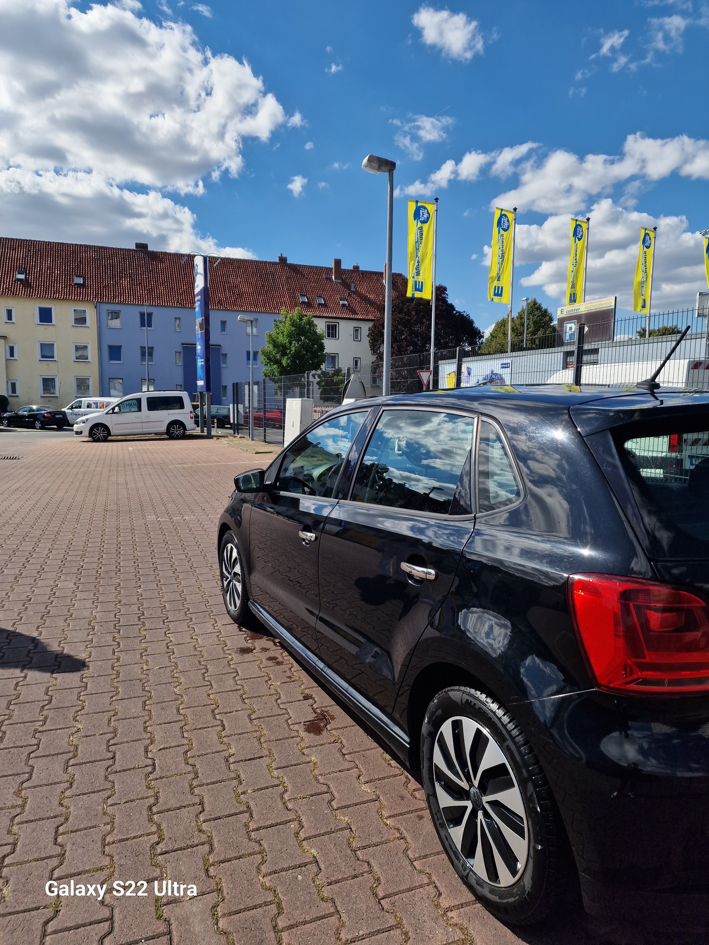 Sort VW Polo fra 2015