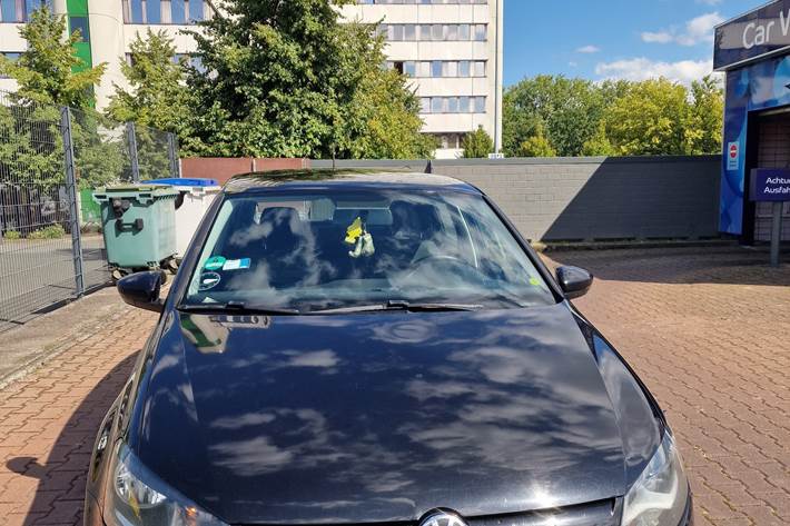 Sort VW Polo fra 2015