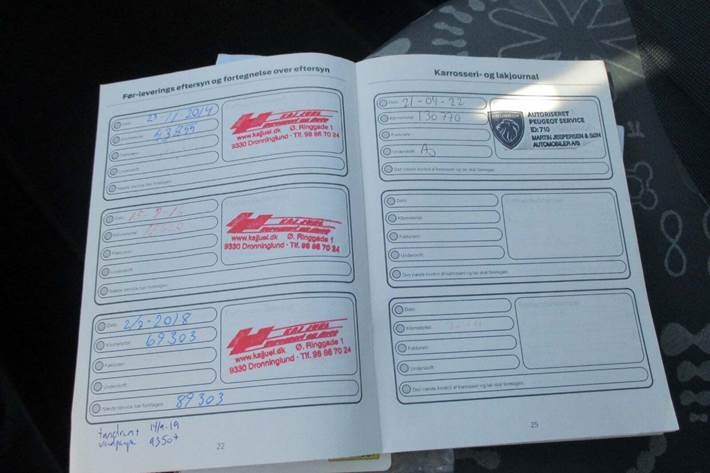 Blå Ford Ka fra 2011