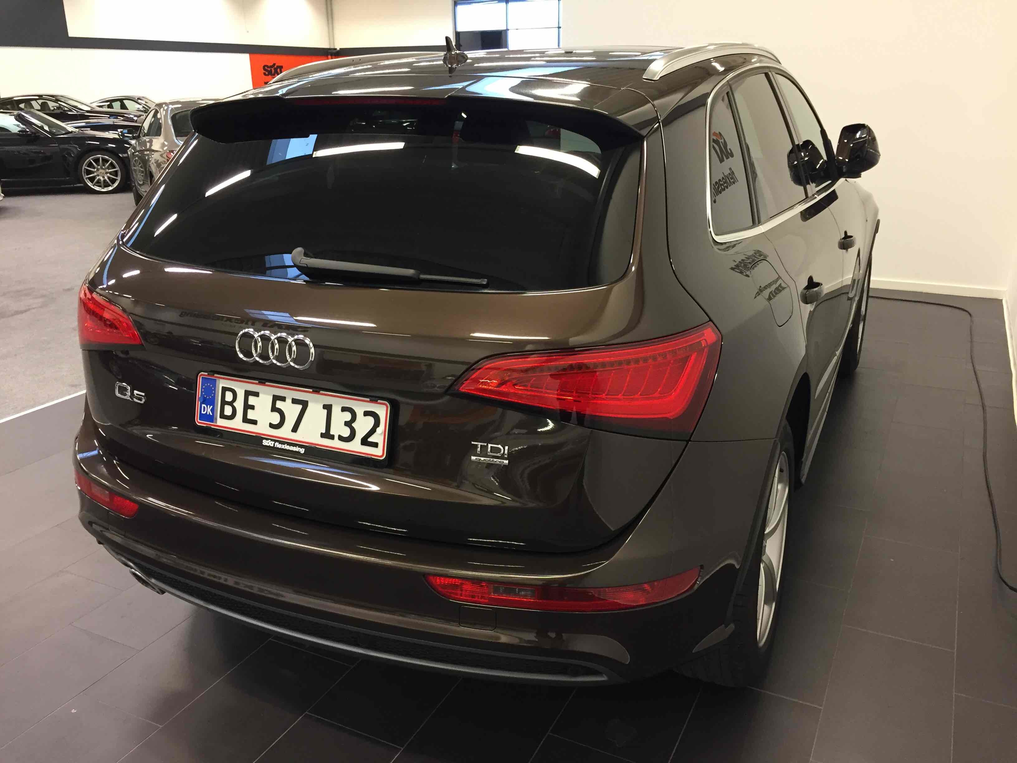 Brun Audi Q5 fra 2012