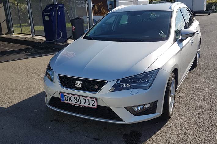 Grå Seat Leon fra 2016