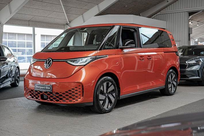 Orange VW ID.Buzz fra 2023