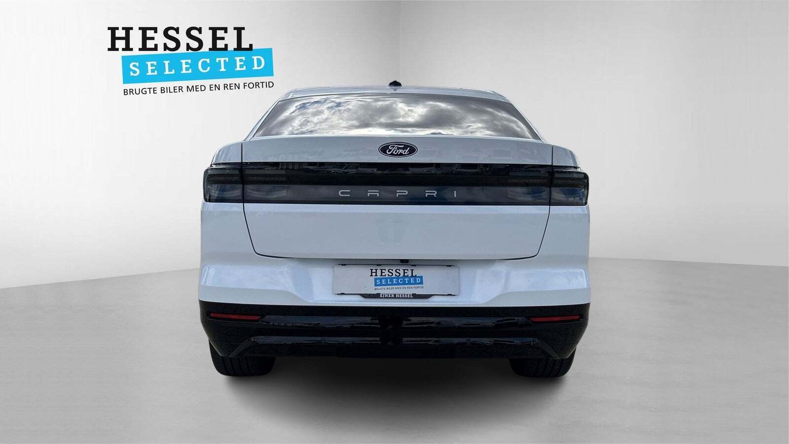 Hvid Ford Capri fra 2025