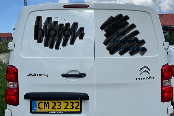 Hvid Citroën Jumpy fra 2019