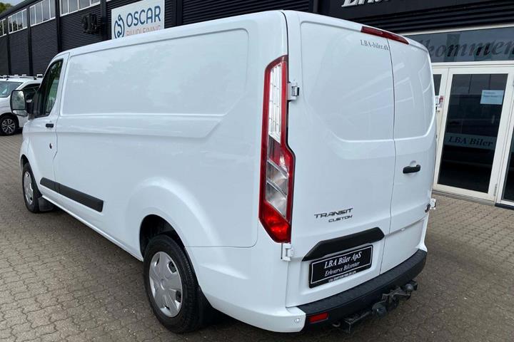 Hvid Ford Transit Custom 300 L2 fra 2019
