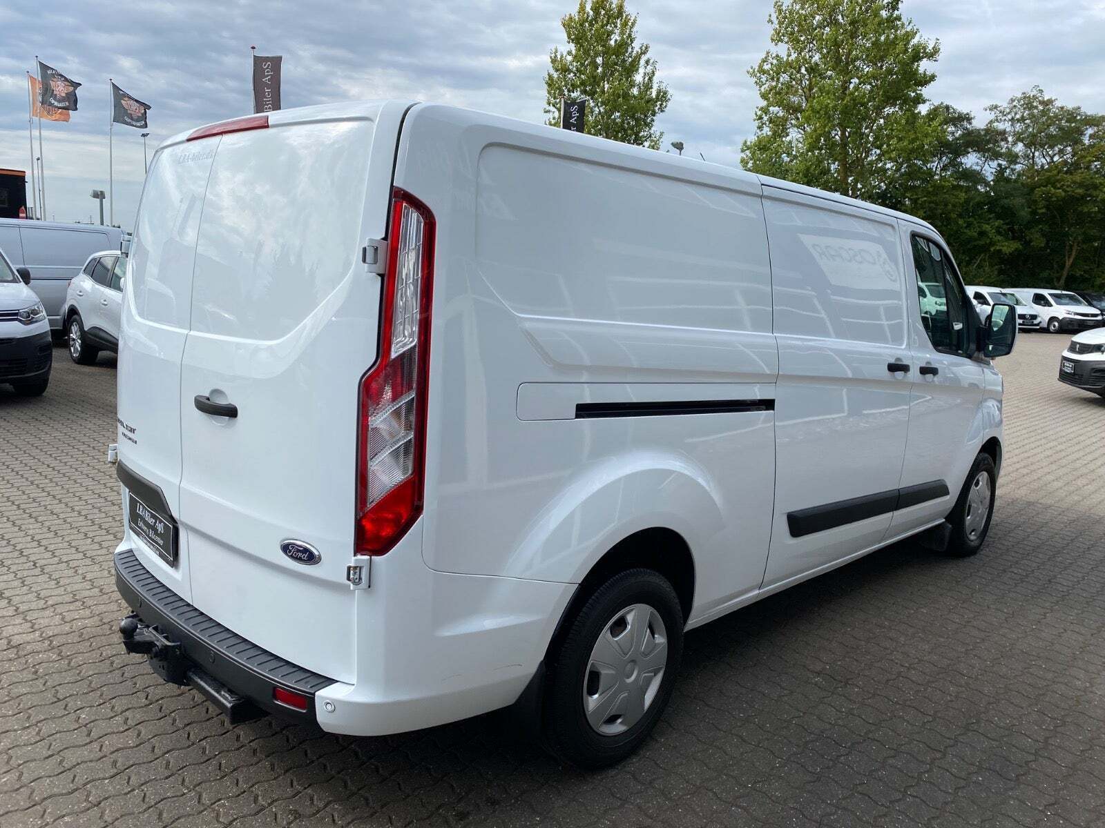 Hvid Ford Transit Custom 300 L2 fra 2019