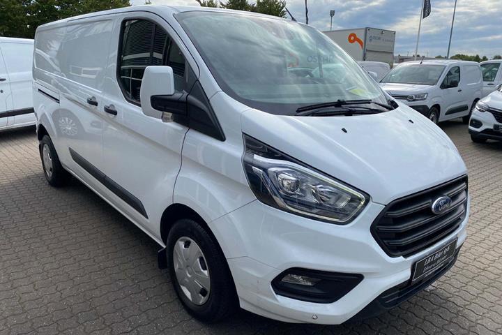 Hvid Ford Transit Custom 300 L2 fra 2019