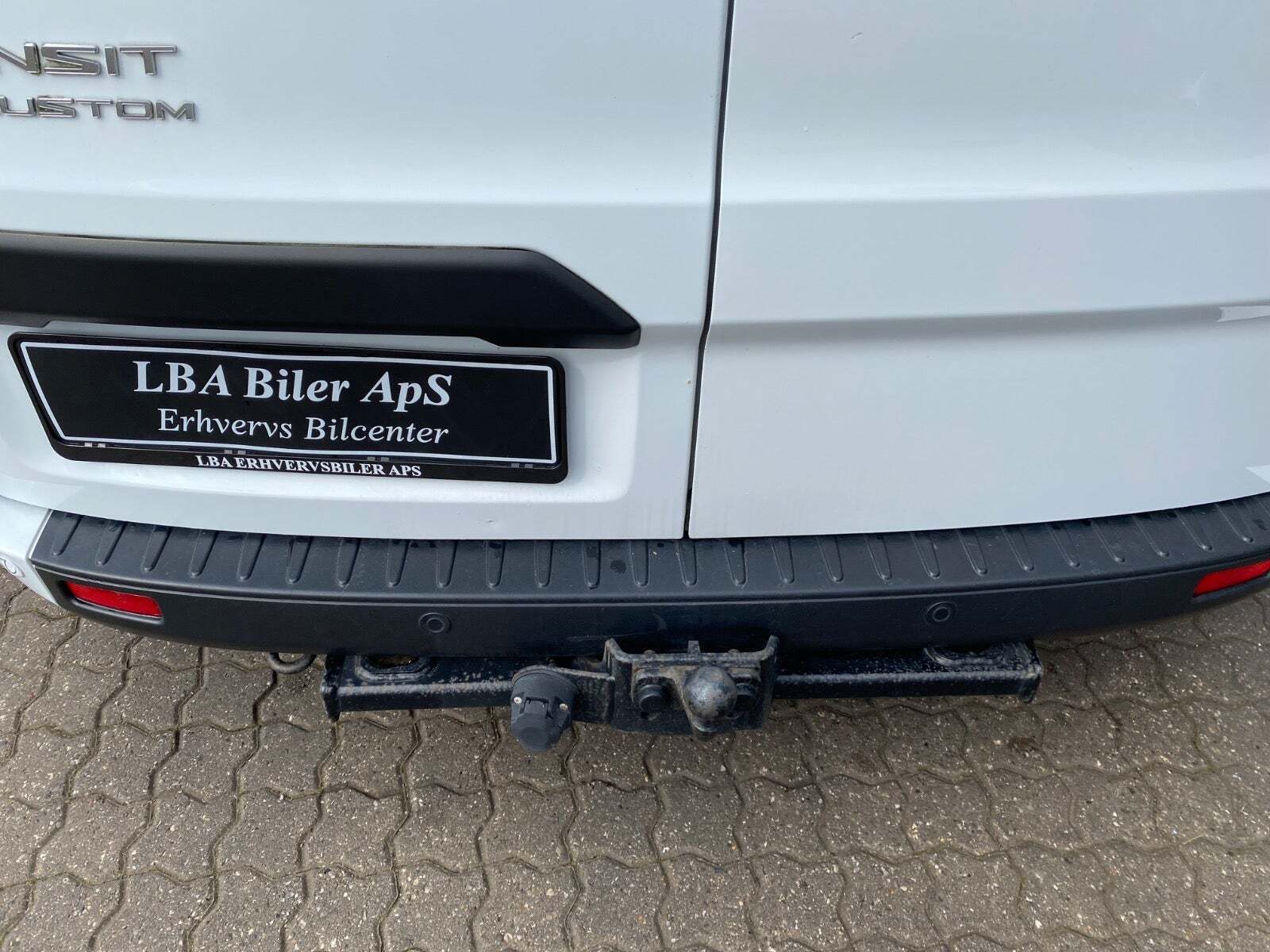 Hvid Ford Transit Custom 300L fra 2019