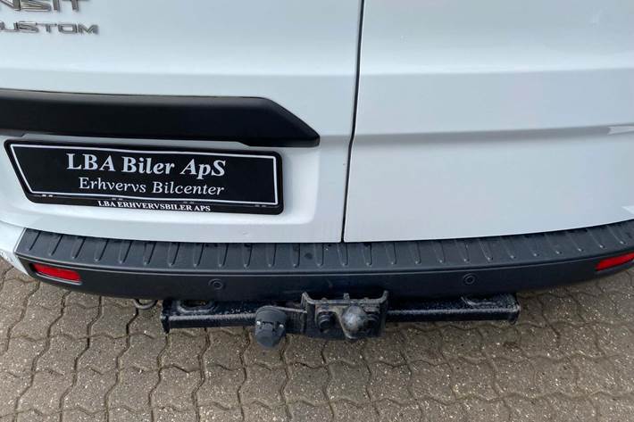 Hvid Ford Transit Custom 300L fra 2019