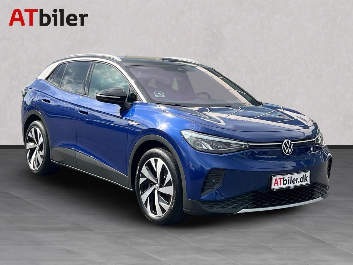 Blå VW ID.4 fra 2021