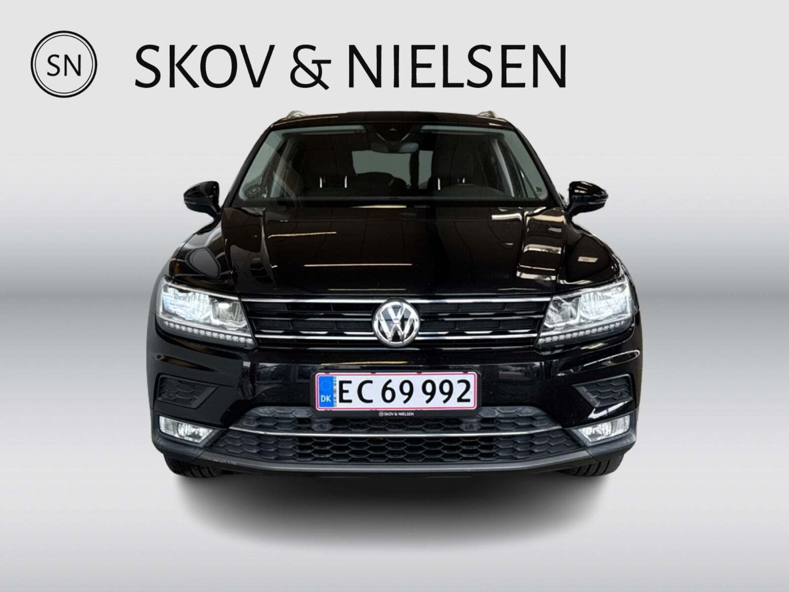 Sort VW Tiguan fra 2017