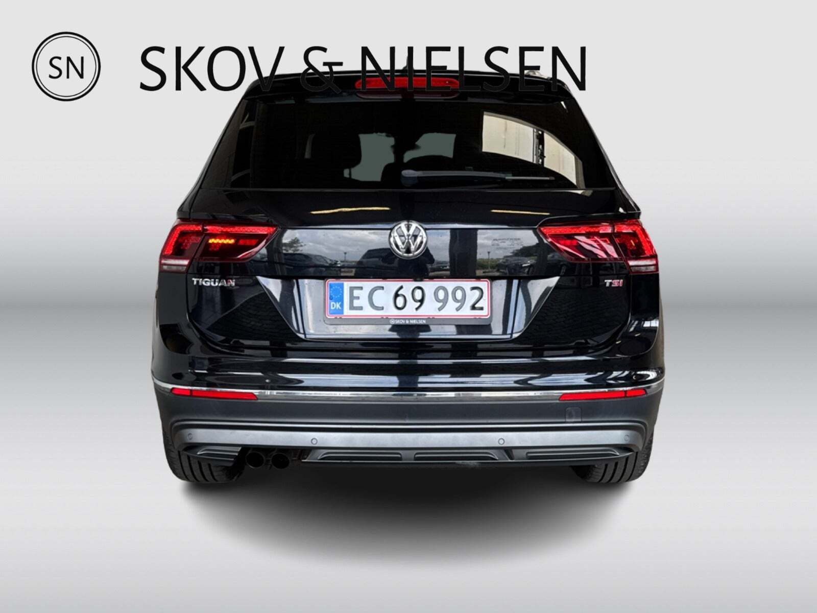 Sort VW Tiguan fra 2017