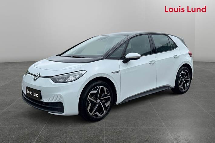 Hvid VW ID.3 fra 2023