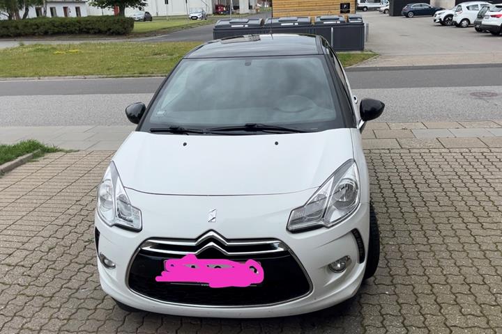 Hvid Citroën DS3 fra 2012