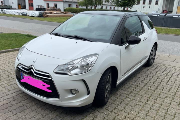 Hvid Citroën DS3 fra 2012