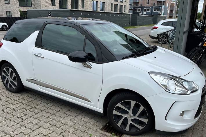 Hvid Citroën DS3 fra 2012