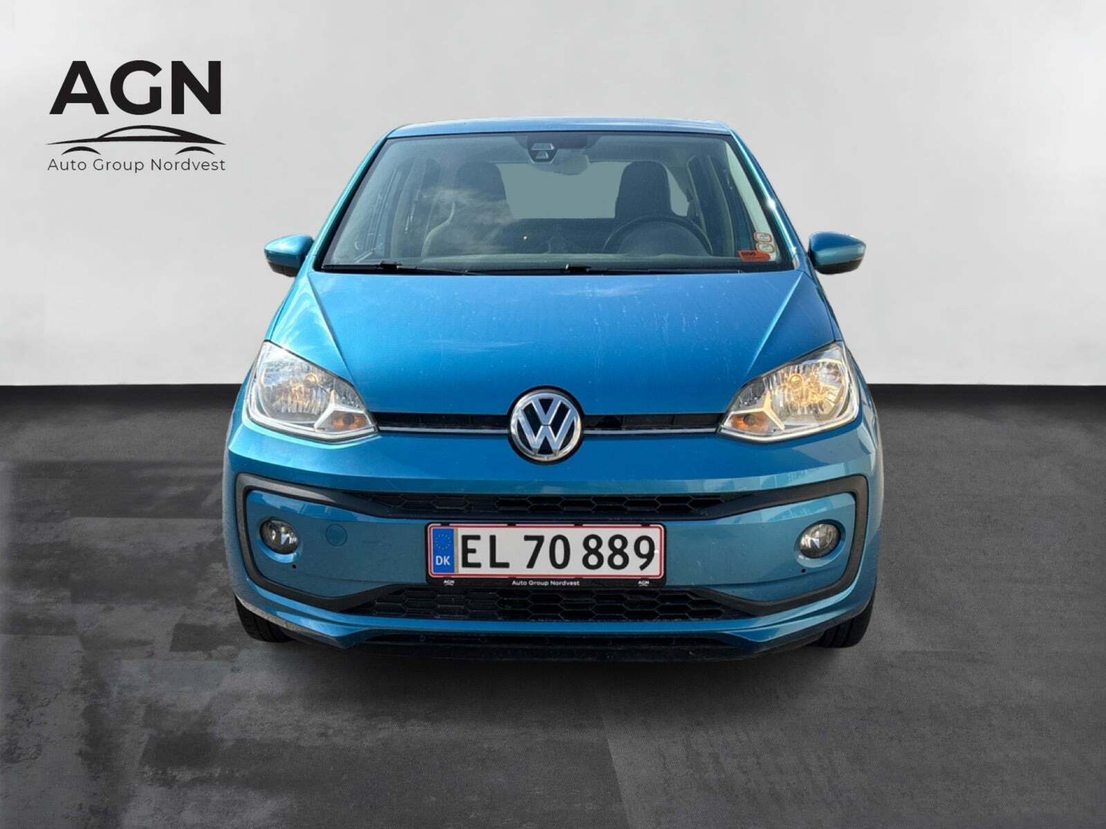 Blå VW UP! fra 2018