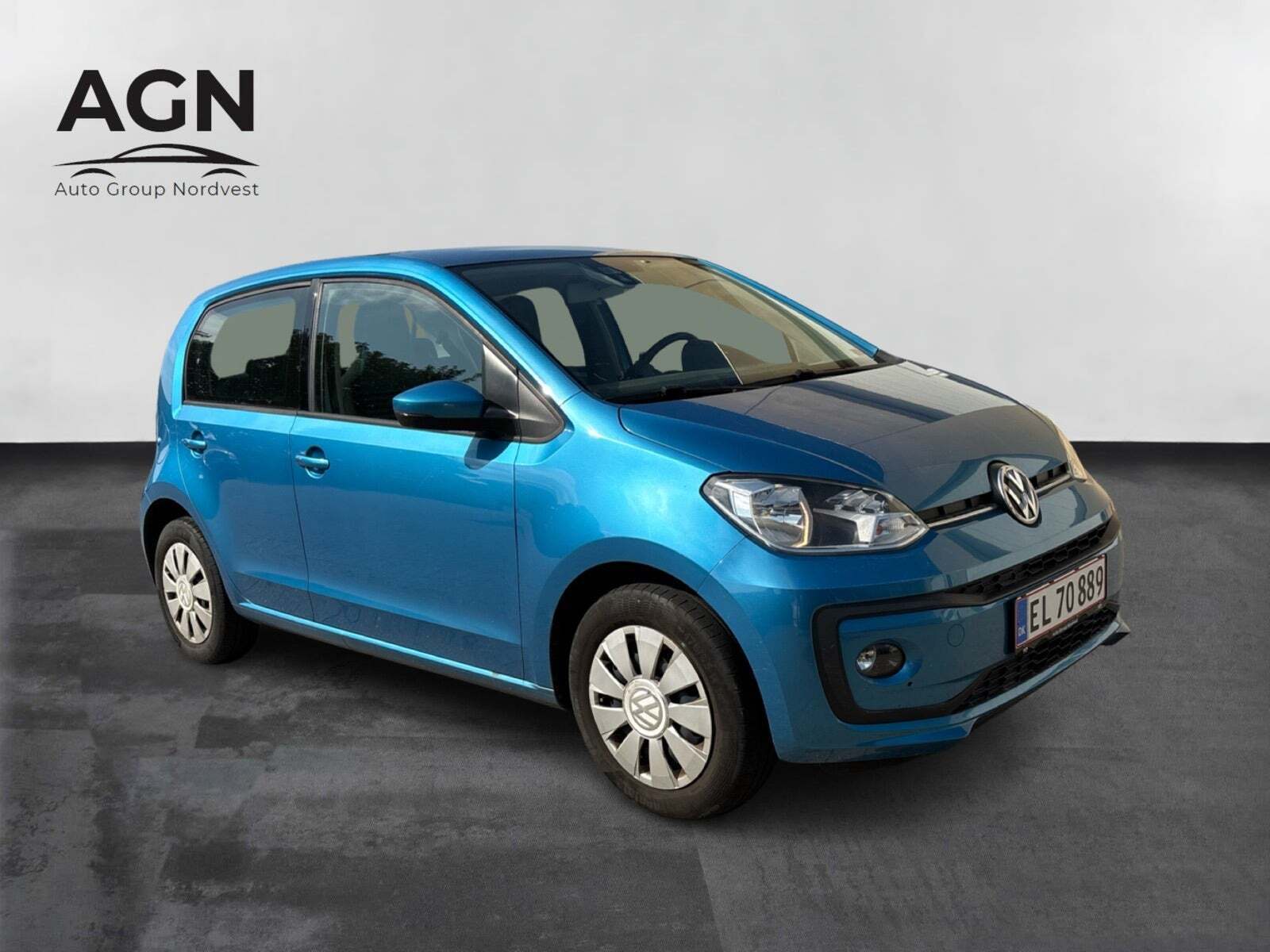 Blå VW UP! fra 2018