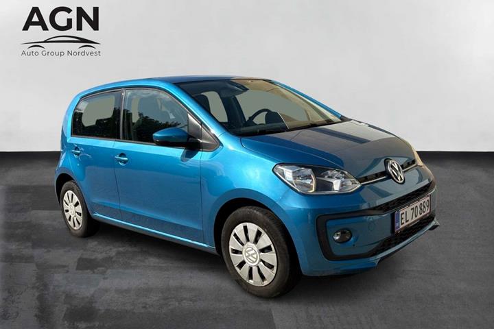 Blå VW UP! fra 2018