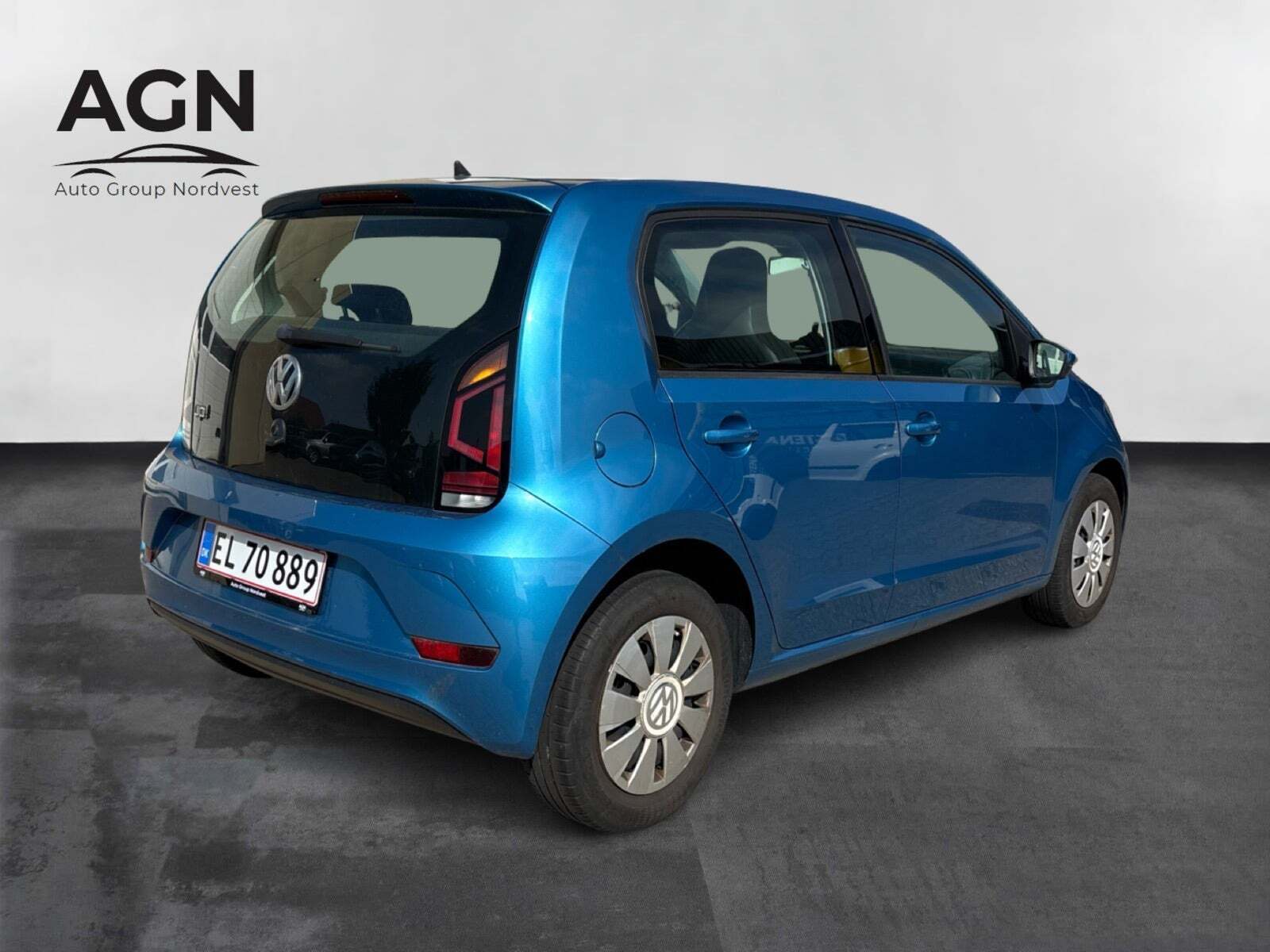 Blå VW UP! fra 2018