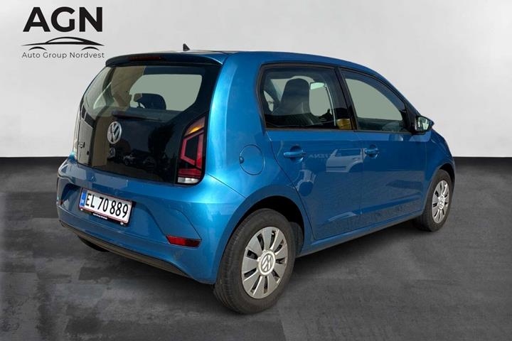 Blå VW UP! fra 2018