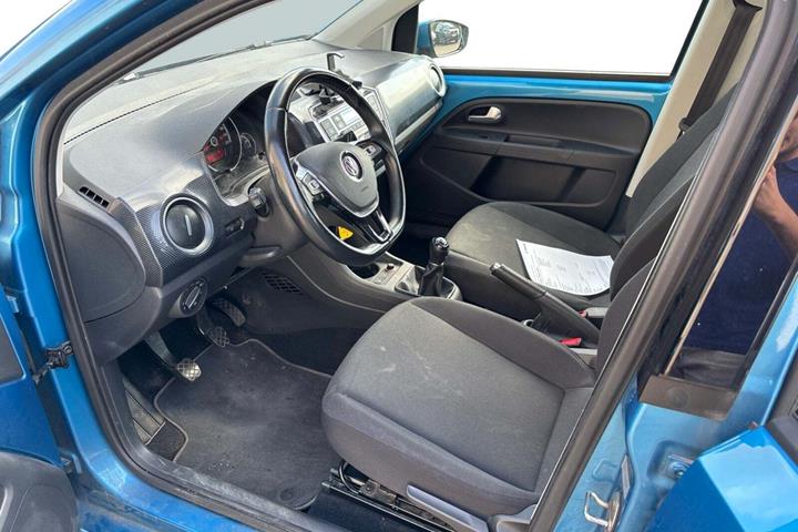 Blå VW UP! fra 2018