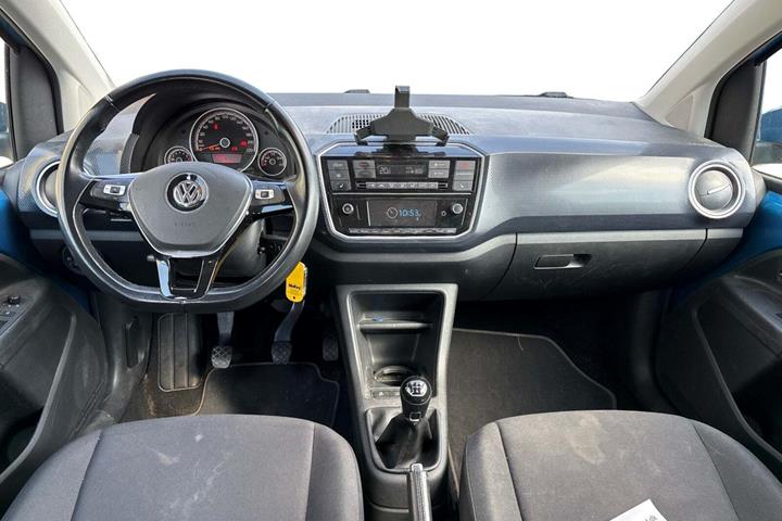 Blå VW UP! fra 2018
