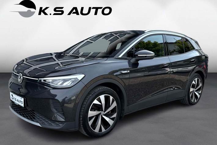 Grå VW ID.4 fra 2021 set udefra