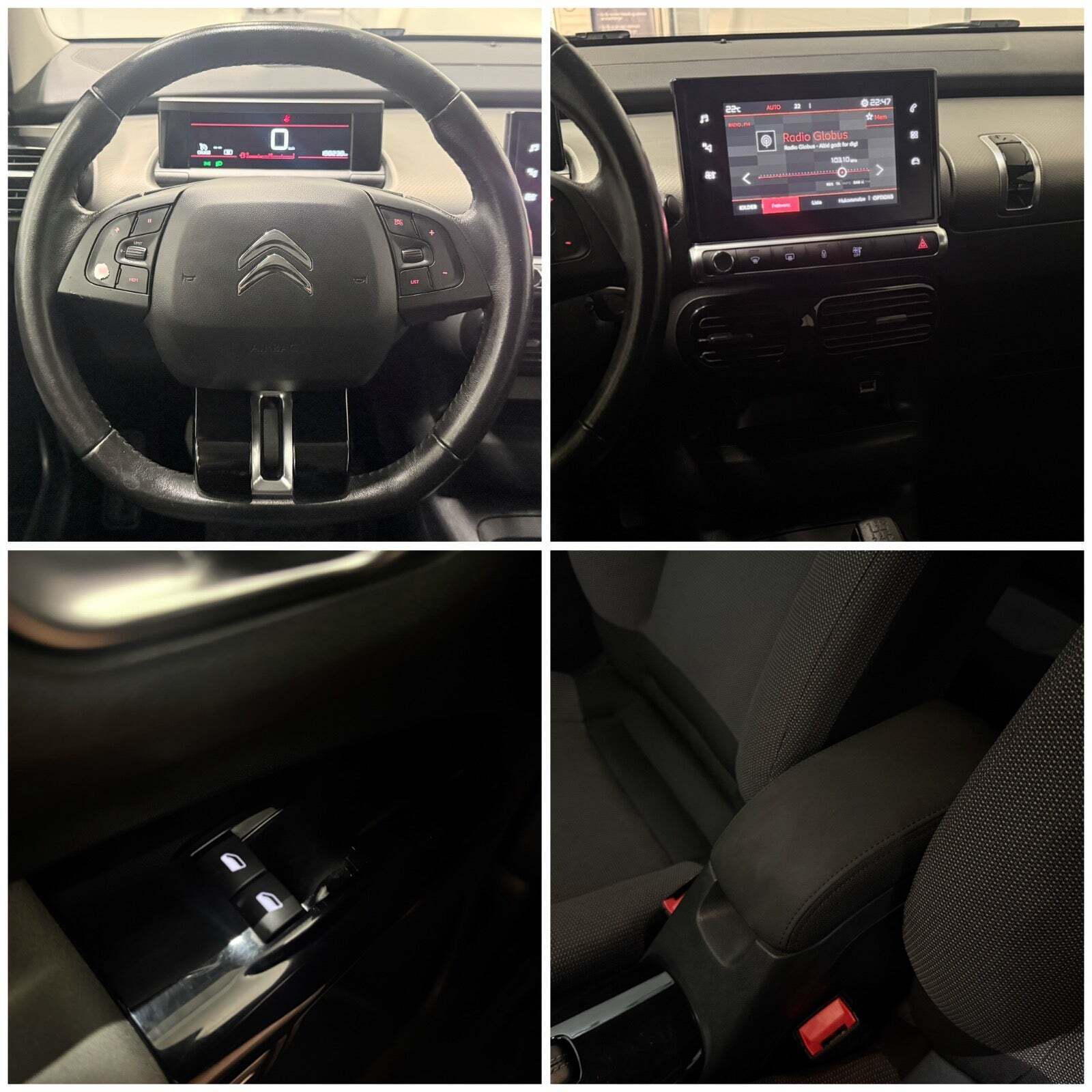 Sort Citroën C4 Cactus fra 2019