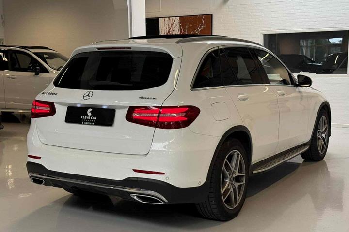 Hvid Mercedes GLC220 d fra 2019