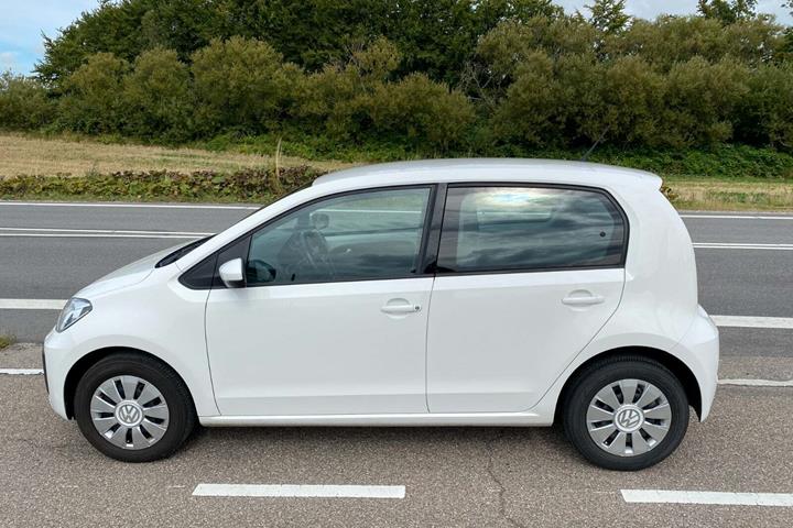 Hvid VW UP! fra 2018