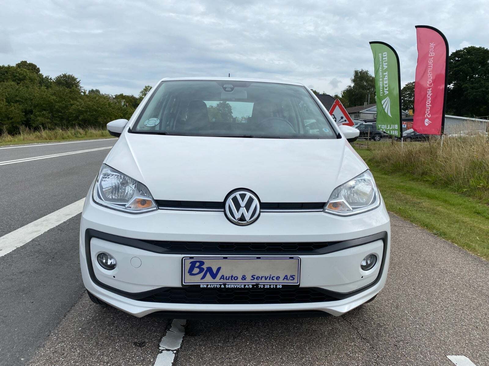 Hvid VW UP! fra 2018