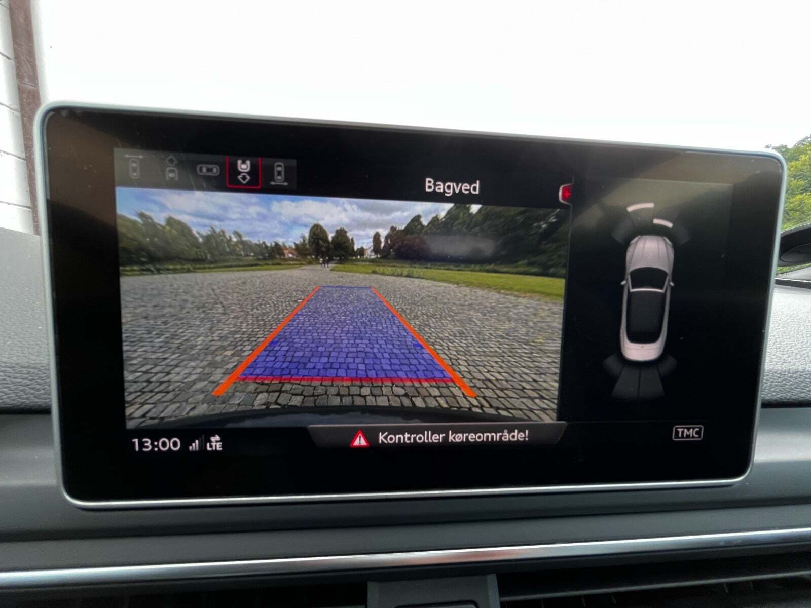 Grå Audi S5 fra 2018