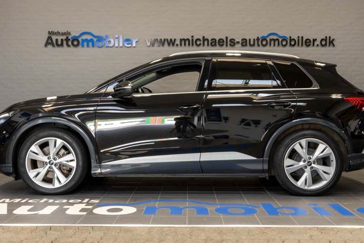Sort Audi Q4 e-tron fra 2024