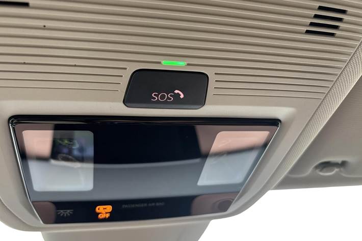 Grå Skoda Enyaq iV fra 2021