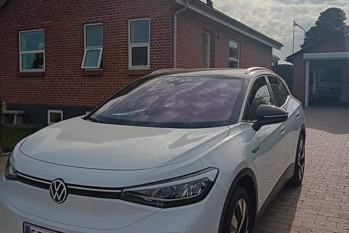 Hvid VW ID.4 fra 2021
