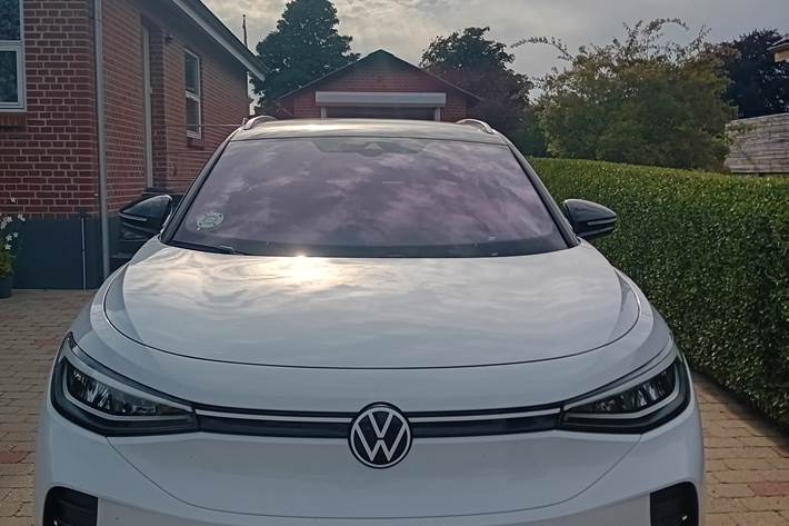 Hvid VW ID.4 fra 2021