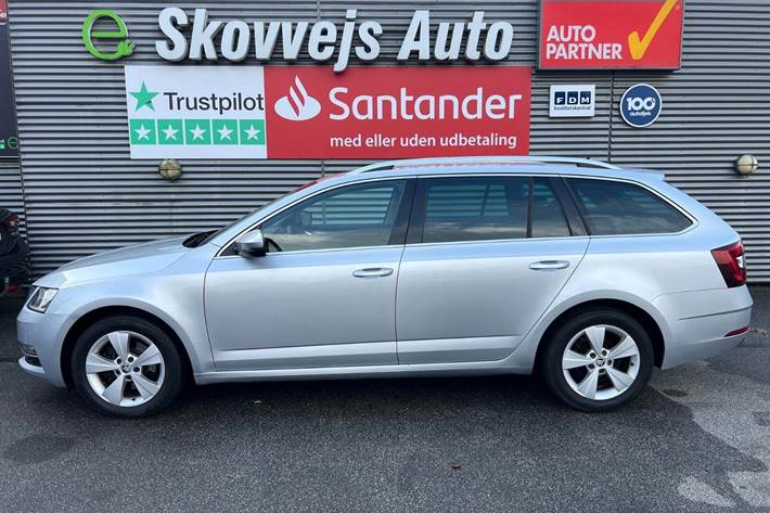 Sølv Skoda Octavia fra 2018