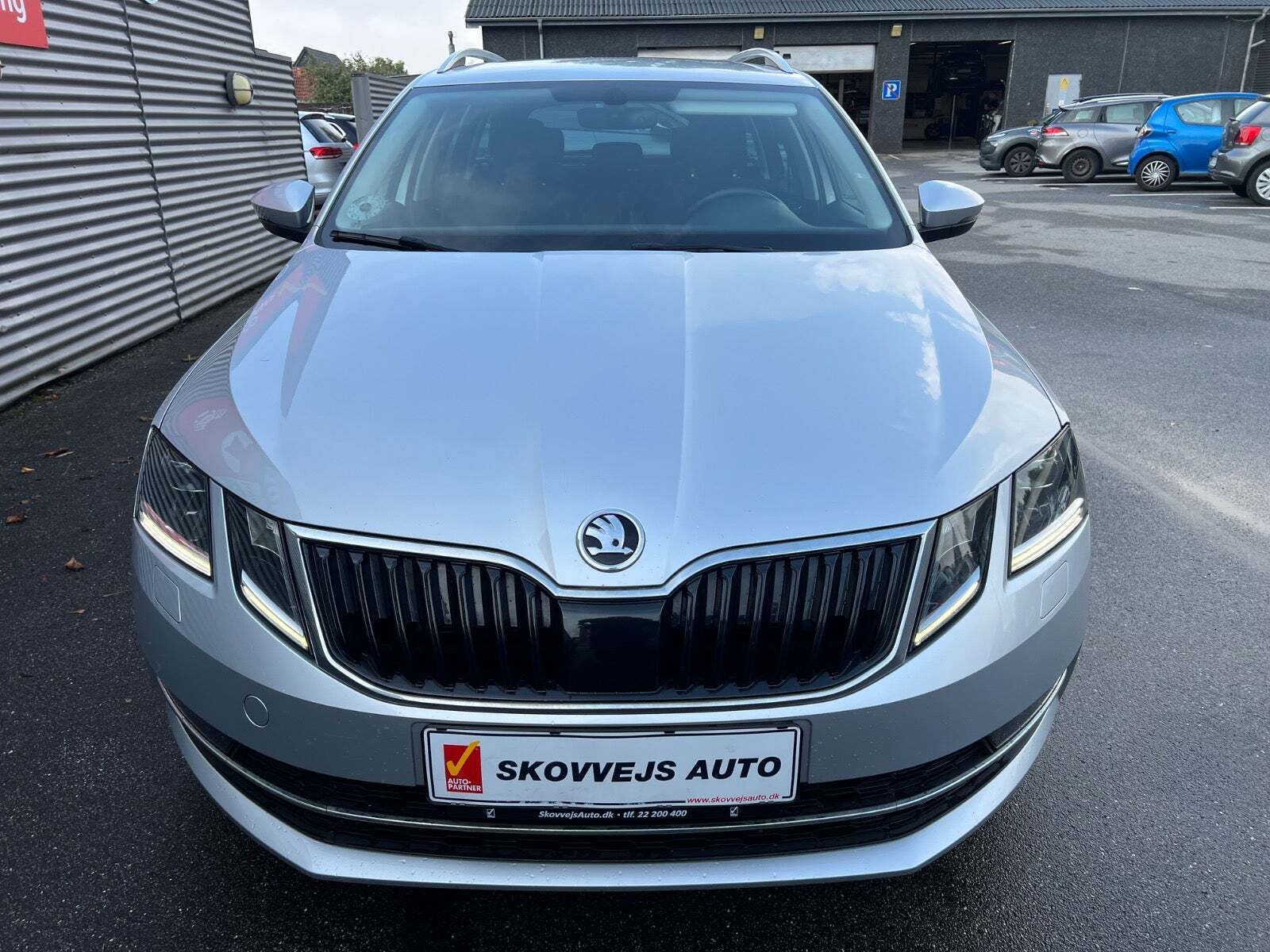 Sølv Skoda Octavia fra 2018