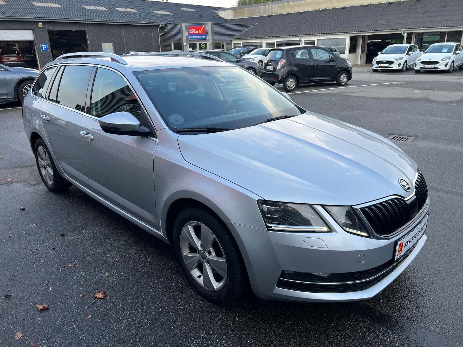 Sølv Skoda Octavia fra 2018